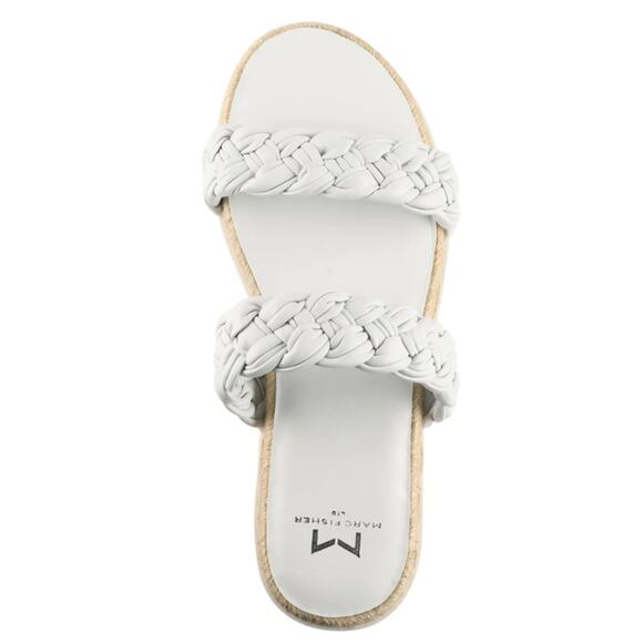 Marc Fisher Jaime Flat Espadrille Slip On Sandals Slides Size 9 - Picture 10 of 10